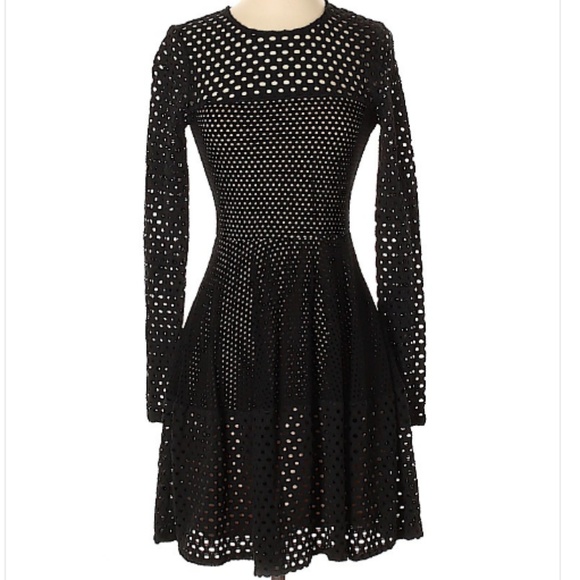 bcbg mesh dress